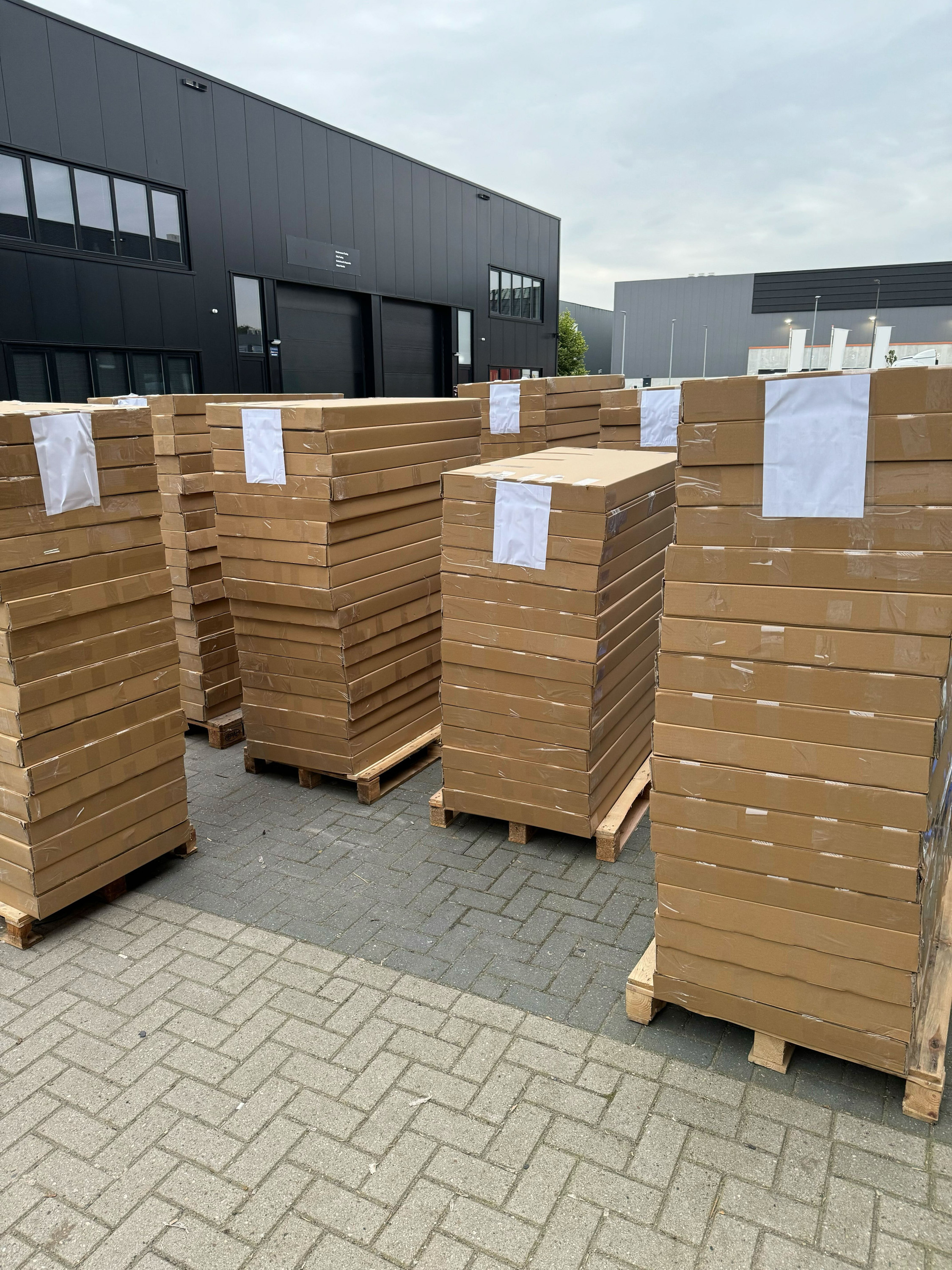 Planches cornhole en gros emballées pour expédition